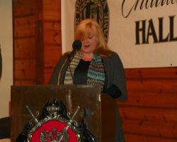 CSHOF 2014 Awards Banquet. Amanda Barton sings. February 17, 2014. CSHOF 2014 Awards Banquet. February 17, 2014.