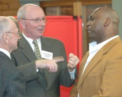 CSHOF 2010 Awards Banquet. Randy Anderson, Thurman Thomas and Art Asquith - photo courtesy of Scott Kindberg. February 15, 2010. CSHOF 2010 Awards Banquet. February 15, 2010.