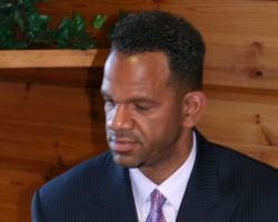 CSHOF 2012 Awards Banquet. Andre Reed. Photo courtesy Heidi Anderson. February 20, 2012. CSHOF 2012 Awards Banquet. February 20, 2012.