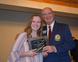 Natalie Angeletti - Panama Central - NYS First Team Class D Volleyball. Angeletti-volleyball