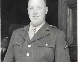 John Newman in his Army uniform, 1945. John Newman in his Army uniform, 1945.