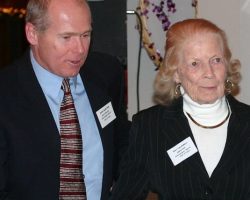 CSHOF 2010 Awards Banquet. Dick Barton and Jacqueline Christensen - photo courtesy of Jim Riggs. February 15, 2010. CSHOF 2010 Awards Banquet. February 15, 2010.