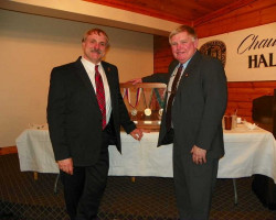 CSHOF 2013 Awards Banquet. Bruce Baumgartner and Greg Peterson. February 18, 2013. CSHOF 2013 Awards Banquet. February 18, 2013.