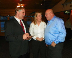 CSHOF 2013 Awards Banquet. Bruce Baumgartner, Tiffany Decker and Del Seekings. February 18, 2013. CSHOF 2013 Awards Banquet. February 18, 2013.