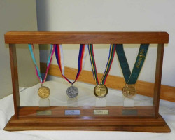 CSHOF 2013 Awards Banquet. Bruce Baumgartner's medals. February 18, 2013. CSHOF 2013 Awards Banquet. February 18, 2013.