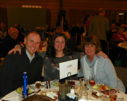 Billy and Katie Miley with MaryBeth Johnson. Billy-Katie-MaryBeth