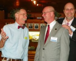 CSHOF 2012 Awards Banquet. Bob Rappole, Randy Anderson, and Phil Klinginsmith. Photo courtesy Heidi Anderson. February 20, 2012. CSHOF 2012 Awards Banquet. February 20, 2012.
