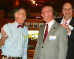 CSHOF 2012 Awards Banquet. Bob Rappole, Randy Anderson, and Phil Klinginsmith. Photo courtesy Heidi Anderson. February 20, 2012. CSHOF 2012 Awards Banquet. February 20, 2012.