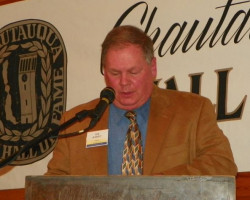 CSHOF 2012 Awards Banquet. Bob Schmitt. Photo courtesy Heidi Anderson. February 20, 2012. CSHOF 2012 Awards Banquet. February 20, 2012.