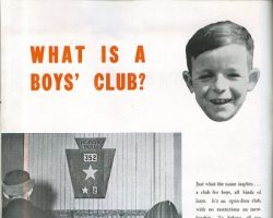 1948 Boys' Club building campaign booklet page 2 1948 Boys' Club building campaign booklet page 2