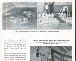 1948 Boys' Club building campaign booklet page 9 Boys Club program 1948 p9