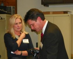 Caroline Conlan and Scott Kindberg. Caroline Conlan and Scott Kindberg.