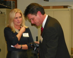 Caroline Conlan and Scott Kindberg. Caroline Conlan and Scott Kindberg.