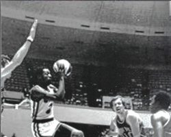 George Carter played for the Memphis Sounds, 1974. George Carter played for the Memphis Sounds, 1974.