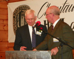 CSHOF 2013 Awards Banquet. Cal Cederquist and Randy Anderson. February 18, 2013. CSHOF 2013 Awards Banquet. February 18, 2013.
