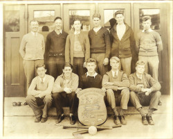 Chicago Playground Ball Champs. John Newman is second from left in back row. Chicago Playground Ball Champs. John Newman is second from left in back row.