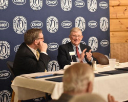 Chip Johnson and Russ Ecklund. Chip Johnson and Russ Ecklund.