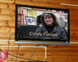 CSHOF 2013 Awards Banquet. Cindy Furlow presents Ron Blackmer. February 18, 2013. CSHOF 2013 Awards Banquet. February 18, 2013.