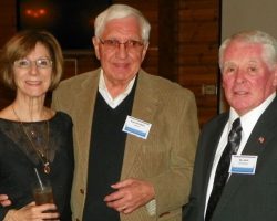 CSHOF 2012 Awards Banquet. Cindy Meszaros, Russ Diethrick and Bill Race. Photo courtesy Heidi Anderson. February 20, 2012. CSHOF 2012 Awards Banquet. February 20, 2012.