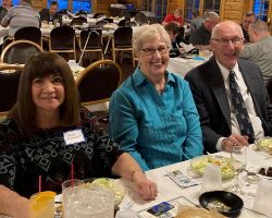 Donna Sayers with Sue and Tom Priester Donna Sayers with Sue and Tom Priester