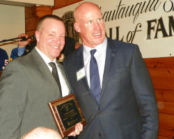 Eric Schuster and Shane Conlan. Eric Schuster