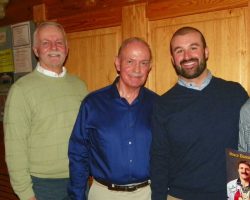 CSHOF 2013 Awards Banquet. Gary Peters, Tom Langworthy, Sr., and Tom Langworthy, Jr. February 18, 2013. CSHOF 2013 Awards Banquet. February 18, 2013.