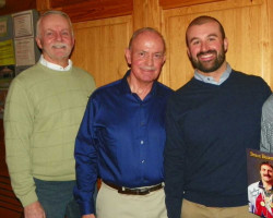 CSHOF 2013 Awards Banquet. Gary Peters, Tom Langworthy, Sr., and Tom Langworthy, Jr. February 18, 2013. CSHOF 2013 Awards Banquet. February 18, 2013.