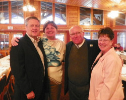 Gary and Cindy Traynor with Karl and Kim Gustafson. Gary-and-Cindy-Traynor-with-Karl-and-Kim-Gustafson