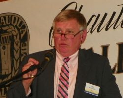 CSHOF 2012 Awards Banquet. Greg Peterson. Photo courtesy Heidi Anderson. February 20, 2012. CSHOF 2012 Awards Banquet. February 20, 2012.