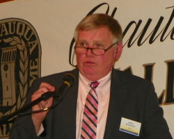 CSHOF 2012 Awards Banquet. Greg Peterson. Photo courtesy Heidi Anderson. February 20, 2012. CSHOF 2012 Awards Banquet. February 20, 2012.