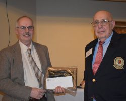 Doug Hoisington with Charles Sinatra - 2020 Dr. Charles E. Sinatra Legacy Award - Unsung Hero. Hoisington