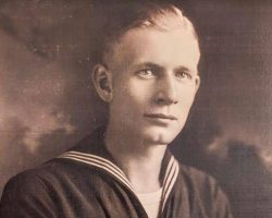 Howard Ehmke was in the US Navy in WWI (circa 1918). Photo courtesy of Vince Martonis, Town of Hanover Historian. Howard Ehmke was in the US Navy in WWI (circa 1918).