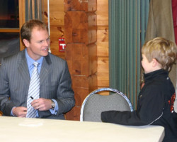 CSHOF 2011 Awards Banquet. Kevyn Adams and Drew Keppel - fan. February 21, 2010. CSHOF 2011 Awards Banquet. February 21, 2010.