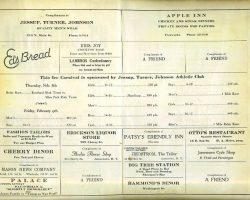 1940 Ice Carnival program inside Ice Carnival 1940 p.2