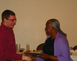 CSHOF 2014 Awards Banquet. Jake Sisson and Sharon Robinson. February 17, 2014. CSHOF 2014 Awards Banquet. February 17, 2014.