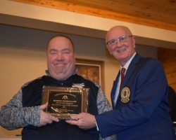 Scotty James accepting for Robbie Penhollow - Falconer Central - NYS Division II Wrestling Champion 195 lbs. James