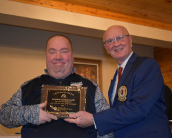 Scotty James accepting for Robbie Penhollow - Falconer Central - NYS Division II Wrestling Champion 195 lbs. James