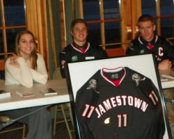 CSHOF 2012 Awards Banquet. Jamestown Ironmen. Photo courtesy Heidi Anderson. February 20, 2012. CSHOF 2012 Awards Banquet. February 20, 2012.