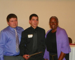 CSHOF 2014 Awards Banquet. Jamestown Lakers hockey and Sharon Robinson. February 17, 2014. CSHOF 2014 Awards Banquet. February 17, 2014.