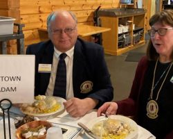 Jamestown Macadam table, Gary Loll and Lori Lassen Jamestown Macadam table, Gary Loll and Lori Lassen