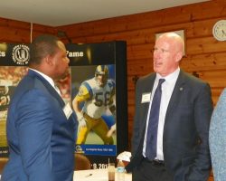 Jehuu Caulcrick and Shane Conlan. Jehuu Caulcrick and Shane Conlan.