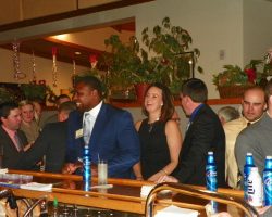 Jehuu Caulcrick with friends. Jehuu Caulcrick with friends.