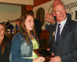 Jenna Einink and Shane Conlan. Jenna Einink