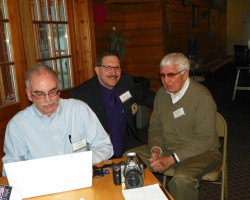 CSHOF 2014 Awards Banquet. Jim Riggs, Chip Johnson and Russ Diethrick. February 17, 2014. CSHOF 2014 Awards Banquet. February 17, 2014.