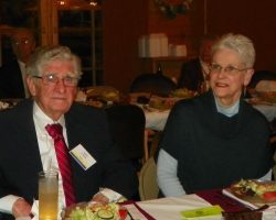 CSHOF 2012 Awards Banquet. John O'Neil and Jill Scott. Photo courtesy Heidi Anderson. February 20, 2012. CSHOF 2012 Awards Banquet. February 20, 2012.