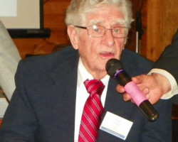 CSHOF 2012 Awards Banquet. Jonh O'Neil. Photo courtesy Heidi Anderson. February 20, 2012. CSHOF 2012 Awards Banquet. February 20, 2012.