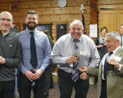 John, Ryan and Lou Deppas wirh Mike Lopriore. John-Ryan-and-Lou-Deppas-Mike-Lopriore