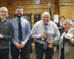 John, Ryan and Lou Deppas wirh Mike Lopriore. John-Ryan-and-Lou-Deppas-Mike-Lopriore