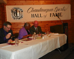 CSHOF 2014 Awards Banquet. Chip Johnson, Sharon Robinson, Randy Anderson. February 17, 2014. CSHOF 2014 Awards Banquet. February 17, 2014.