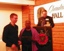 CSHOF 2014 Awards Banquet. Jordan Powers and Sharon Robinson. February 17, 2014. CSHOF 2014 Awards Banquet. February 17, 2014.